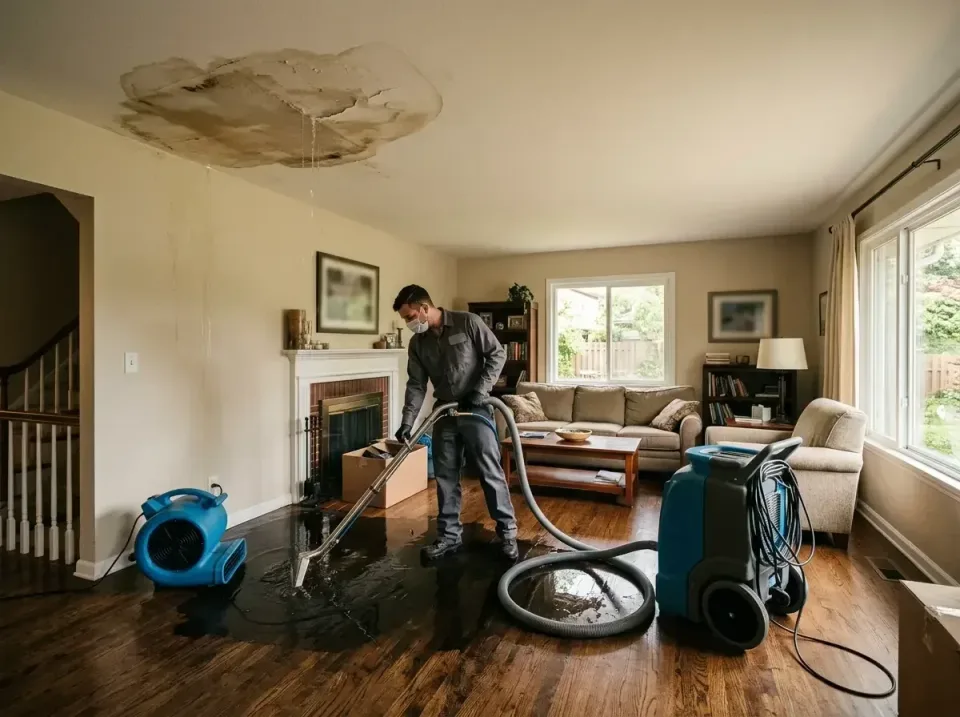 attic-pipe-burst-ceiling-drip-008 — frequently asked questions, Water Damage Restoration & Carpet Care in Rancho Murieta, CA